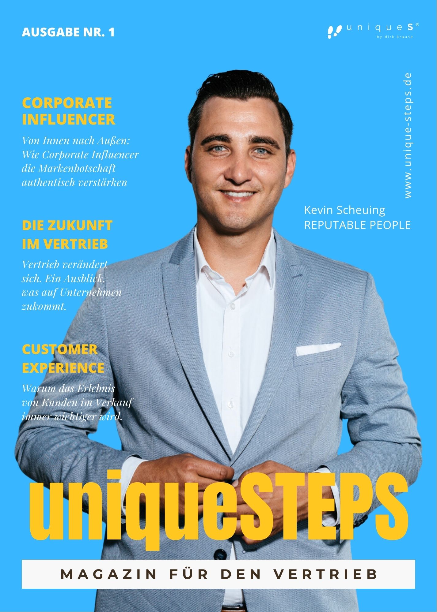 Magazin für den Vertrieb